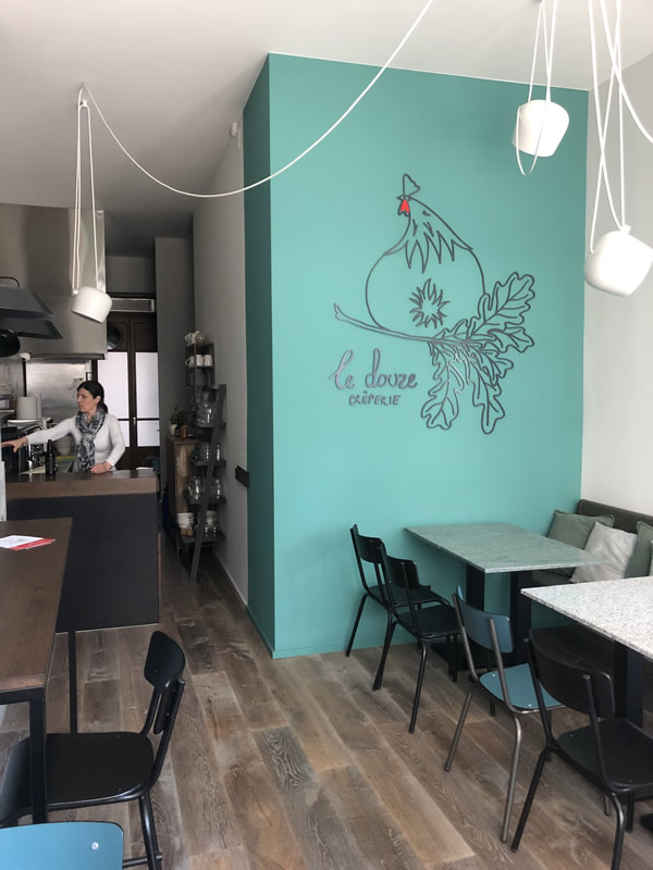 intérieur de la Crêperie Le Douze